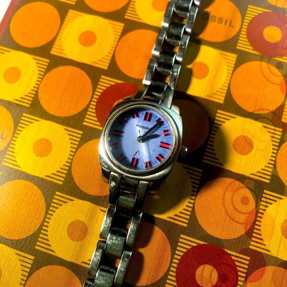 Fossil watch. Stainless steel.